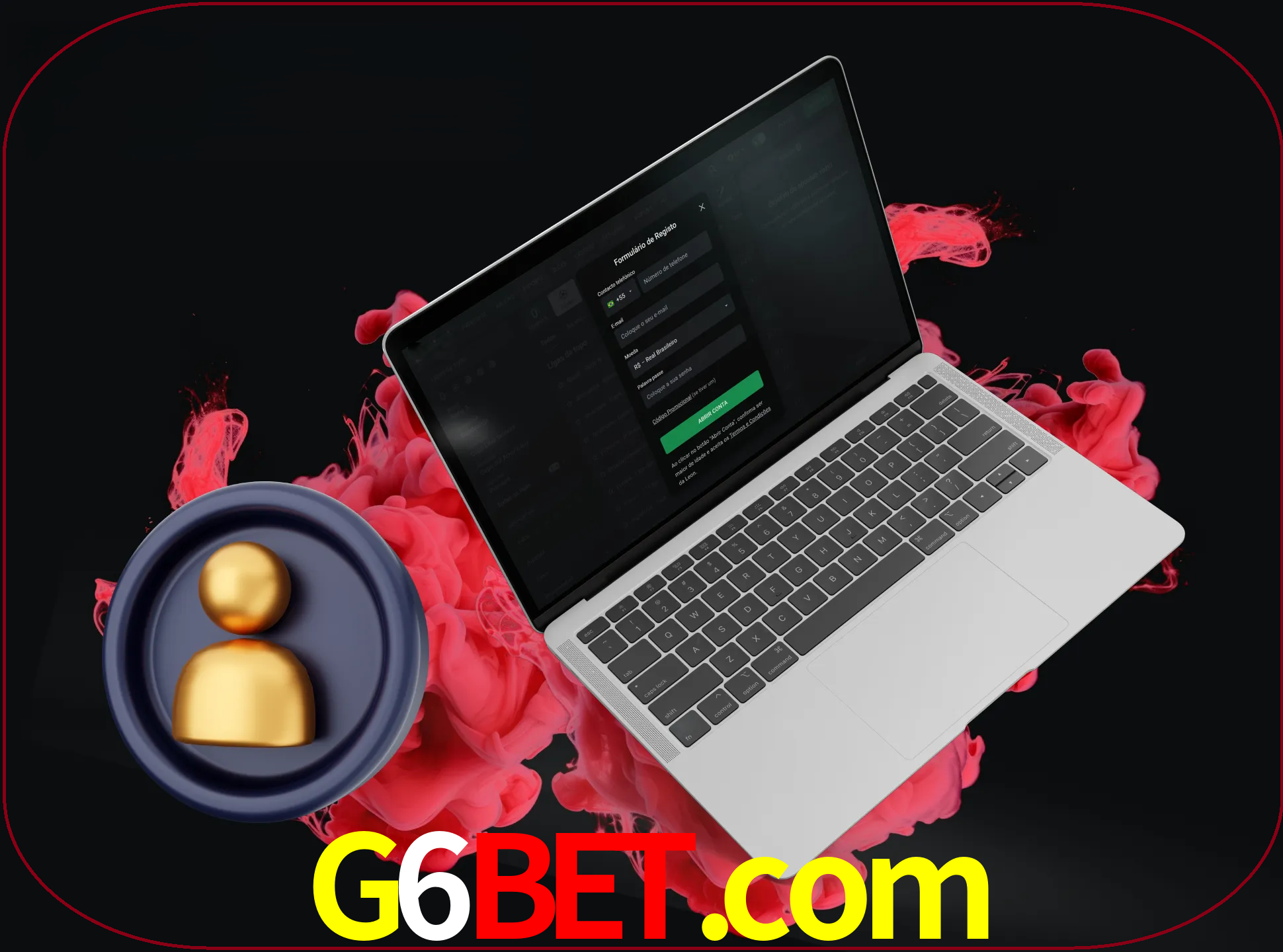 No cabeçalho do site g6bet, clique no botão que o levará a um formulário especial onde terá de introduzir as suas informações actuais.