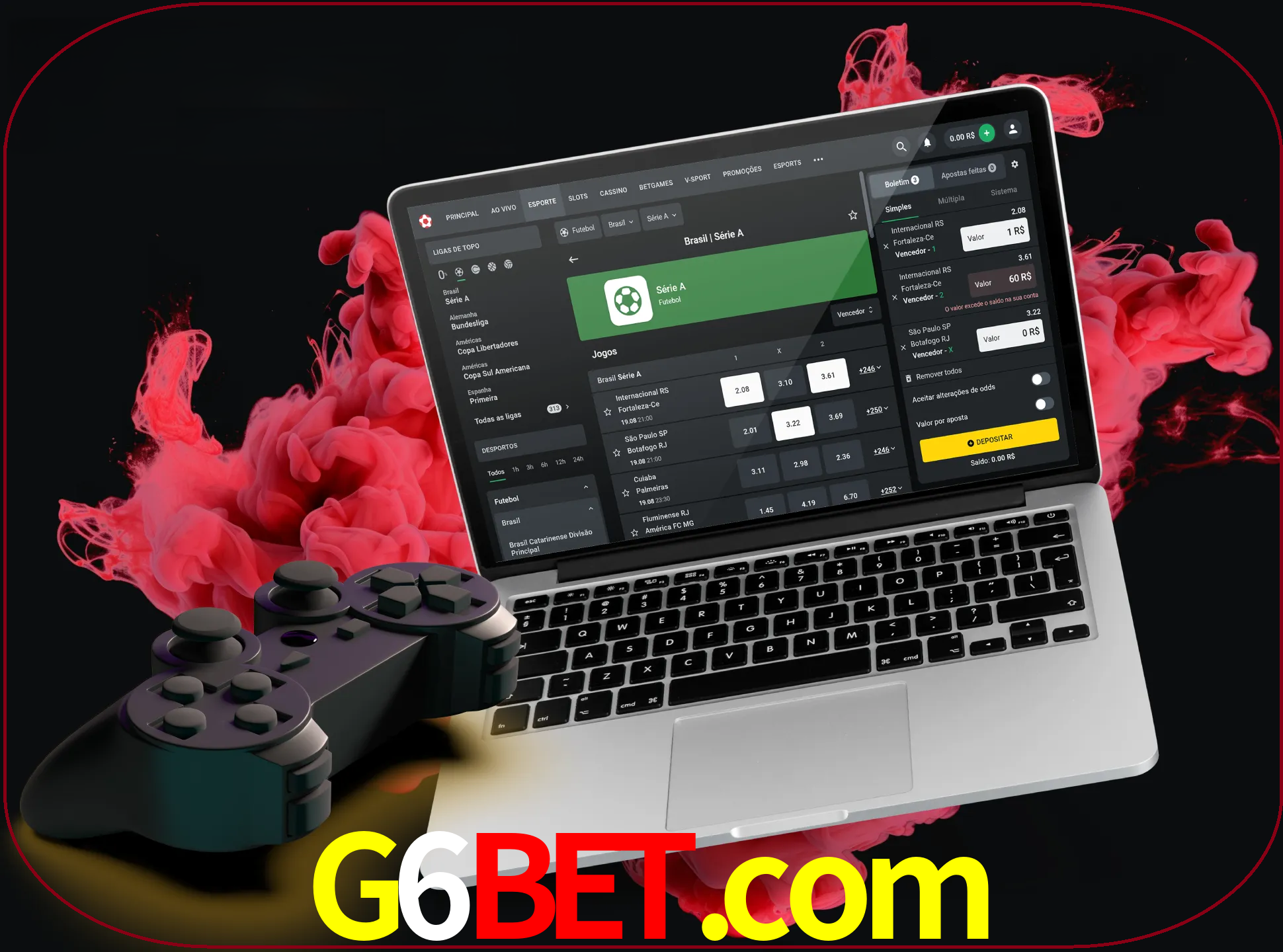Visite a secção especial de jogos de vídeo em g6bet para descobrir em que jogos pode apostar e ganhar muito dinheiro.