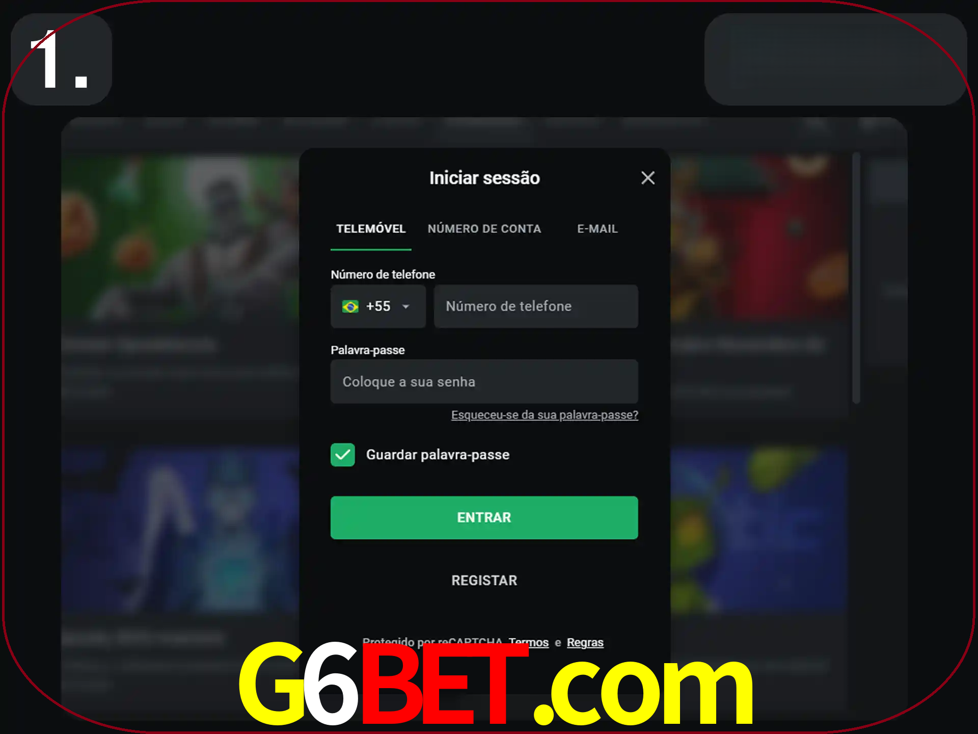 Acesse o site.